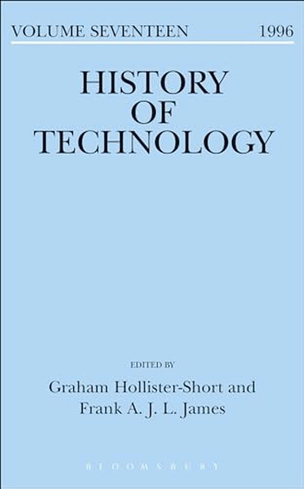 History Of Technology Volume 17-..