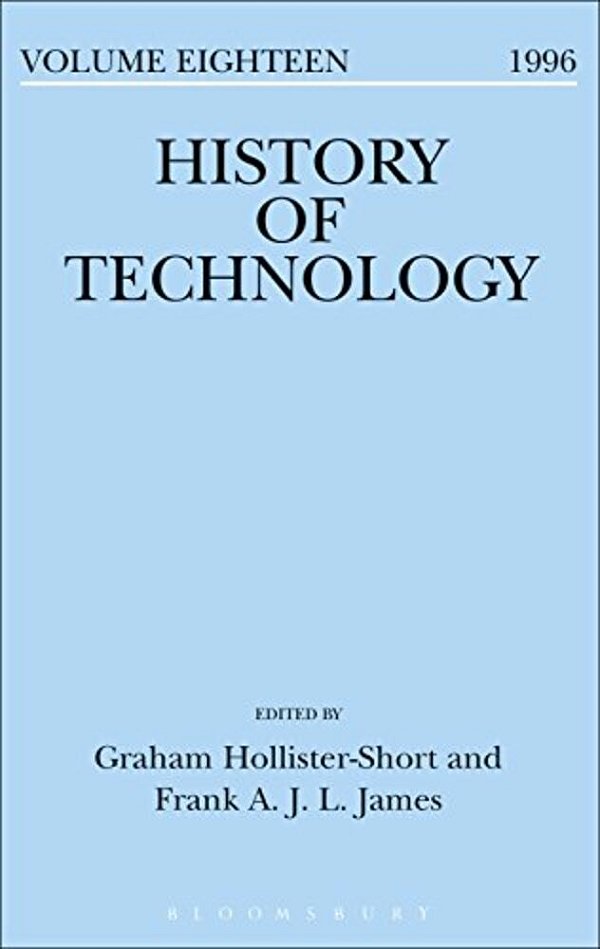 History Of Technology Volume 18-..