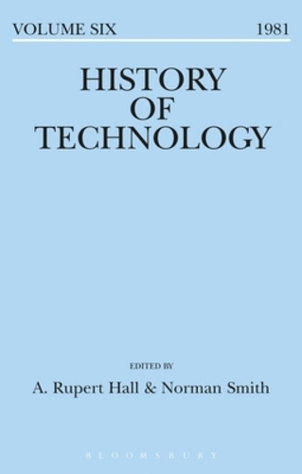 History Of Technology Volume 6-..