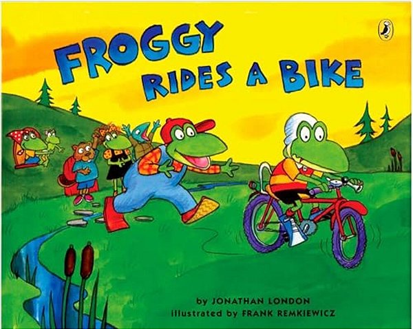 Froggy Rides A Bike-..