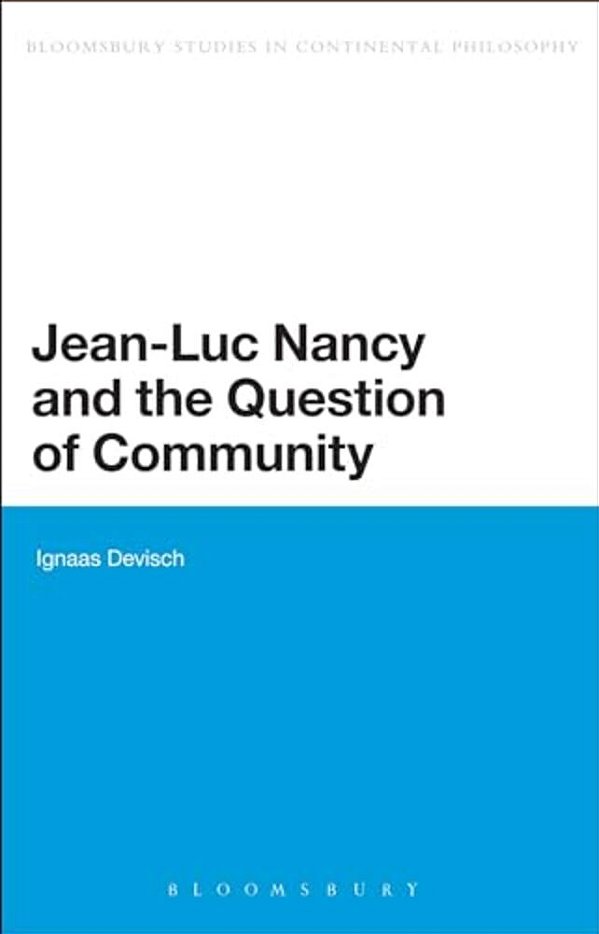 Jean-Luc Nancy And The Question Of Community-..