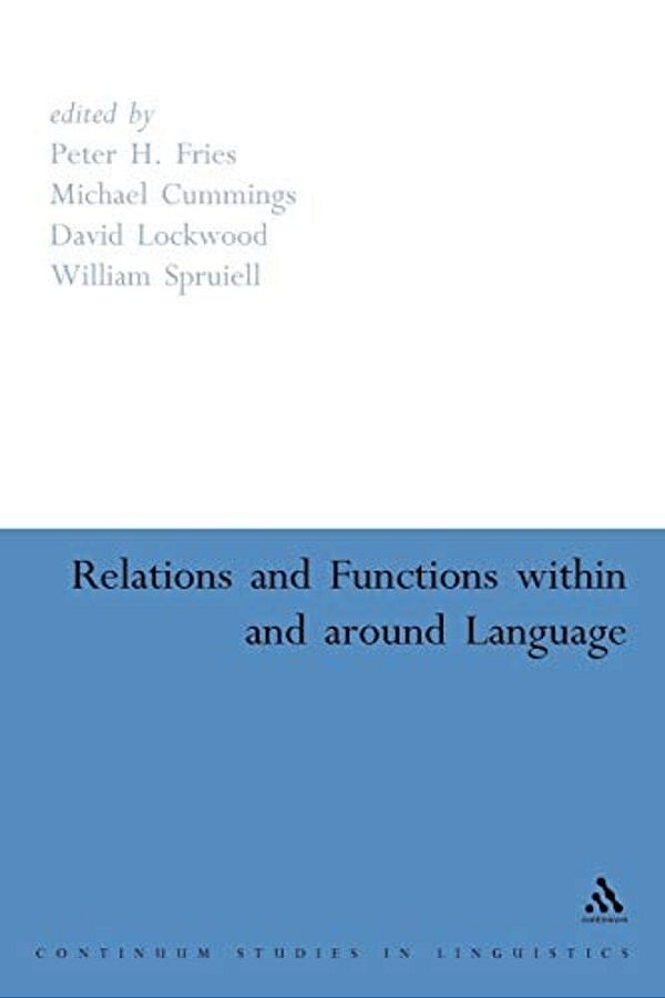 Relations And Functions Within And Around Language-..