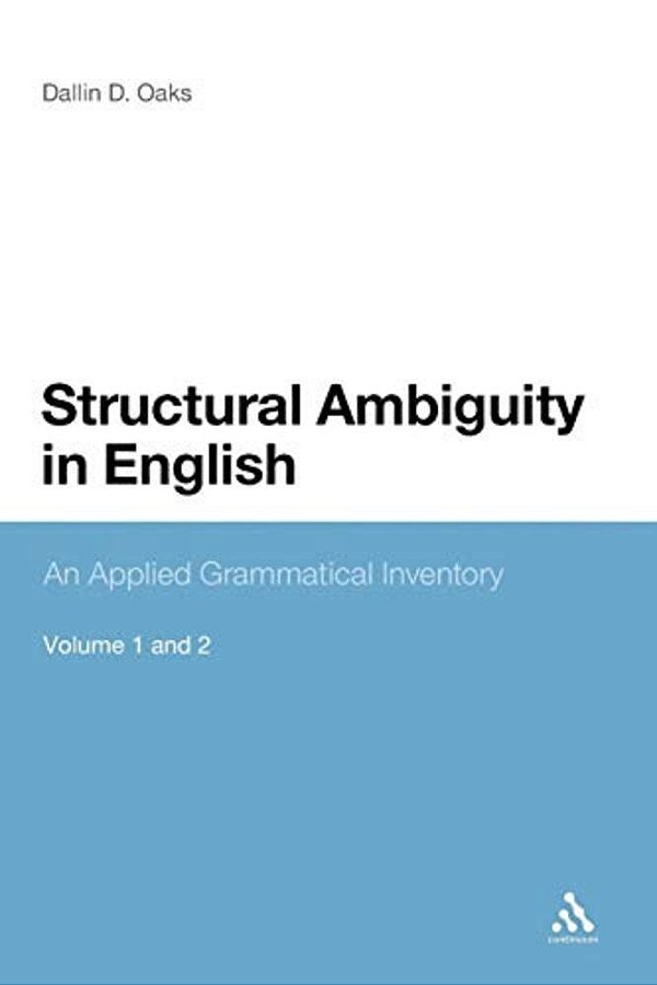 Structural Ambiguity In English-..