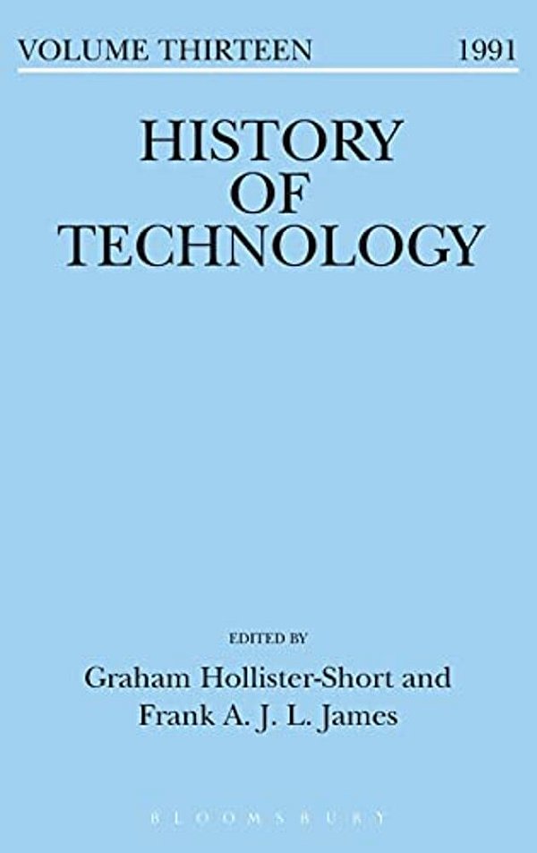 History Of Technology Volume 13-..