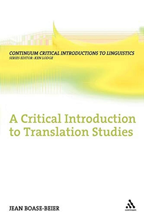 A Critical Introduction To Translation Studies-..