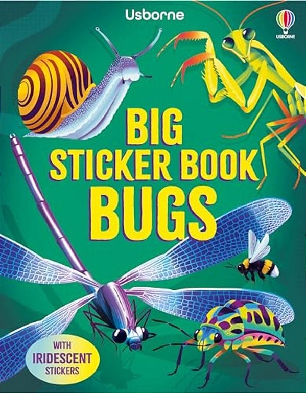 Big Sticker Book Bugs-..
