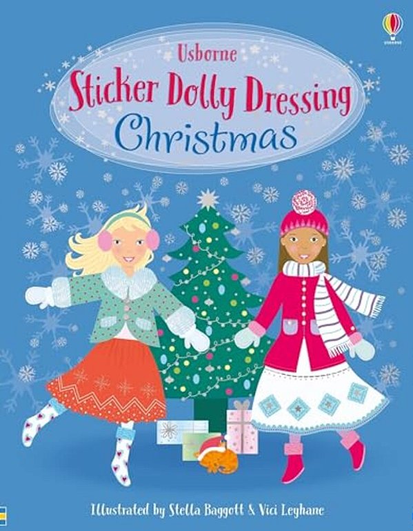 Sticker Dolly Dressing Christmas-..