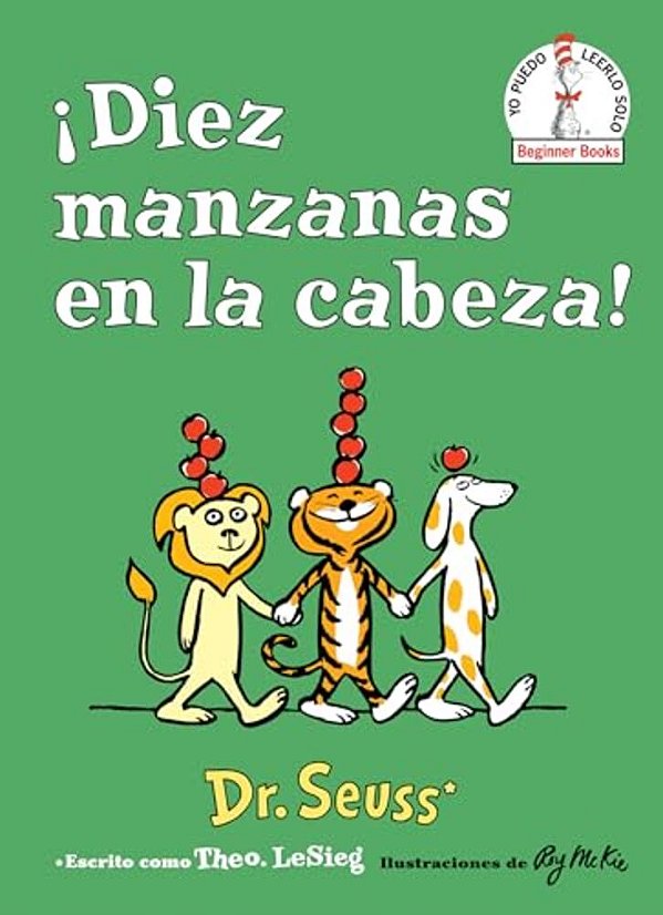 ¡Diez Manzanas En La Cabeza! (Ten Apples Up On Top! Spanish Edition)-..