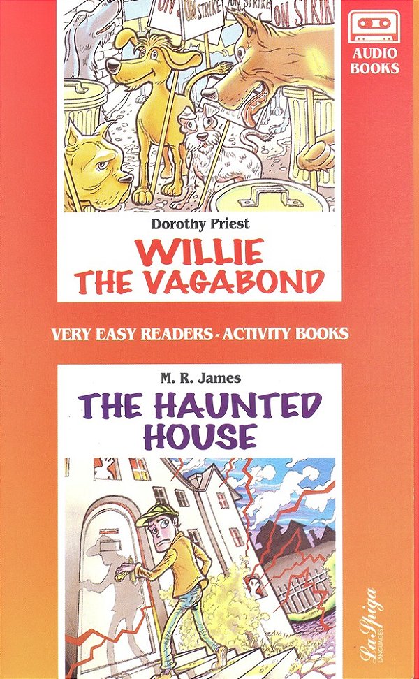 Willie The Vagabond/The Haunted House - Very Easy Readers - 2 Books With 1 Audio Cassette-..