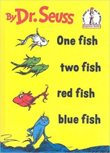 One Fish, Two Fish, Red Fish, Blue Fish - I Can Read It All By Myself Beginner Books-..