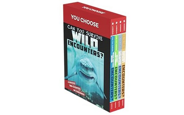 You Choose: Wild Encounters 4-Book Boxed Set-..