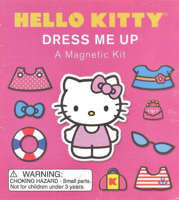 Hello Kitty - Dress Me Up - A Magnetic Kit-..