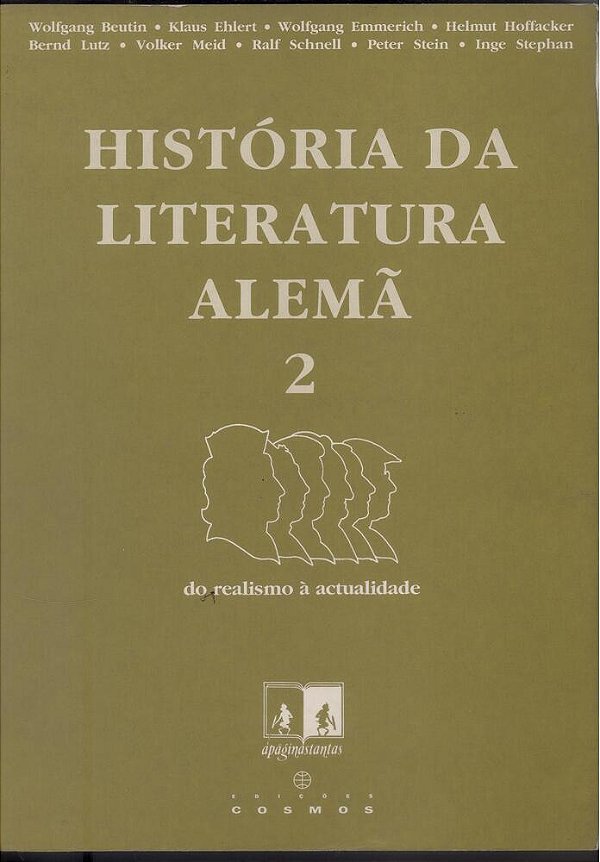 História Da Literatura Alemã II - Do Realismo À Actualidade-..
