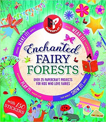 Enchanted Fairy Forest - Paperplay - With 100 Stickers-..