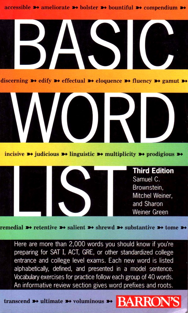 Basic Word List - Third Edition-..
