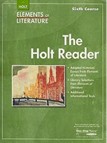 The Holt Reader - Fifth Course - Elements Of Literature-..