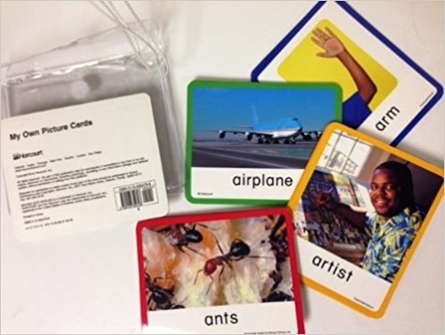 Moving Into English Kindergarten - My Own Picture Cards And Pocket Necklace-..