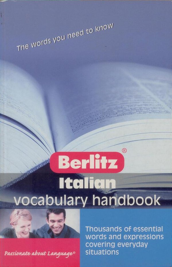 Italian Vocabulary Berlitz Handbook-..