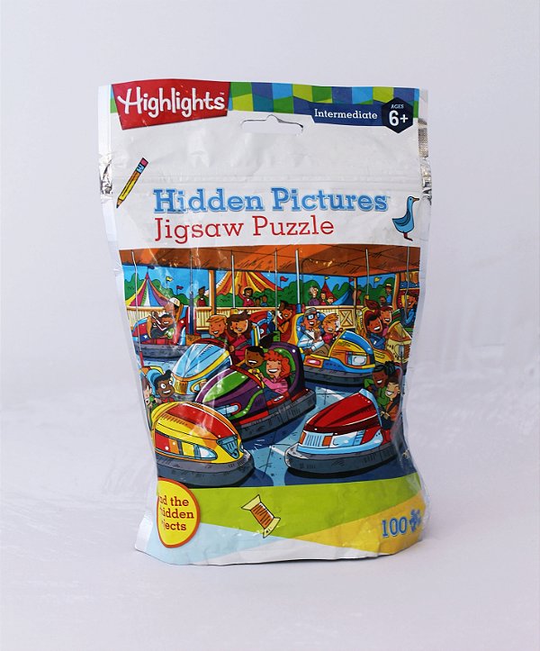 Hidden Pictures - Jigsaw Puzzle - Find The 26 Hidden Objects - 100 Pieces-..
