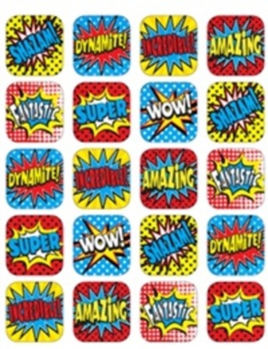 Superhero Stickers (Tcr5570)-..