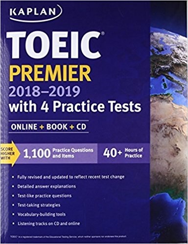 Toeic Premier 2018-2019 With 4 Practice Tests - Online + Book + CD-..