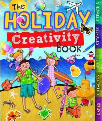 Holiday Creativity Book - Fun-Filled - Activity Book-..