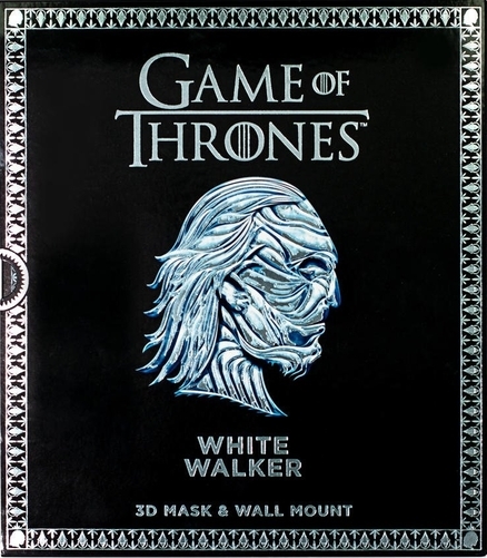 Game Of Thrones Mask - White Walker - 3D Mask & Wall Mount-..