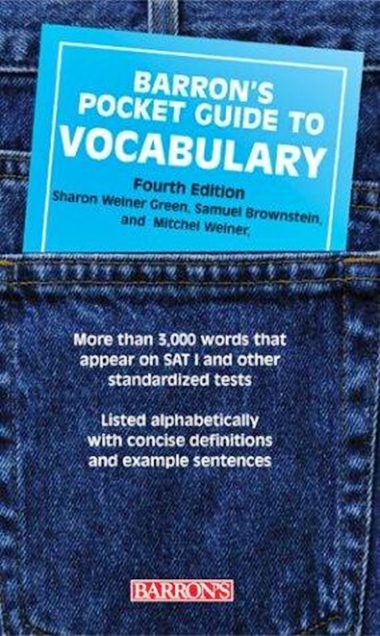 Barron's Pocket Guide To Vocabulary - Fourth Edition-..