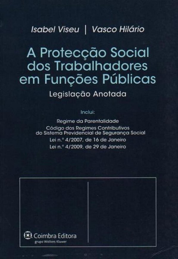 A Protecção Social Dos Trabalhadores Em Funções Públicas-..