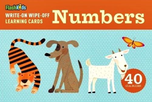 Write-On Wipe-Off Learning Cards - Numbers-..