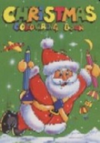 Christmas Colouring Book Green-..