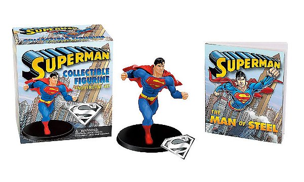 Superman - Collectible Figurine And Pendant Kit-..