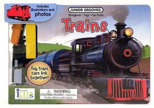 Trains - Board Book - Junior Groovies-..
