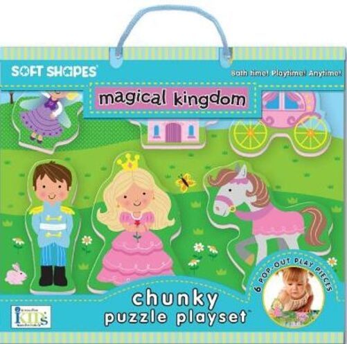 Magical Kingdom - Chunky Puzzle Playset - Soft Shapes-..