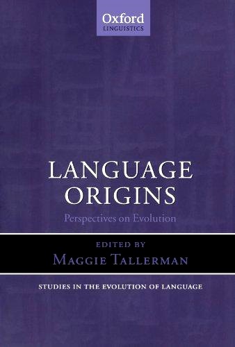 Language Origins - Perspectives On Evolution-..