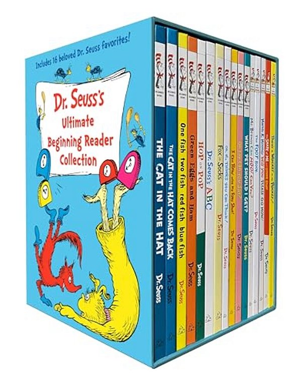 Dr. Seuss's Ultimate Beginning Reader Boxed Set Collection: Includes 16 Beginner Books And Bright & Early Books-..