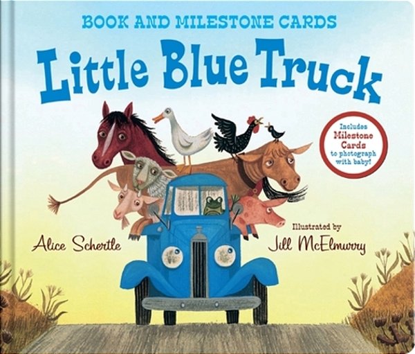 Little Blue Truck Milestone Edition-..