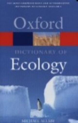 Dictionary Of Ecology - Second Edition-..
