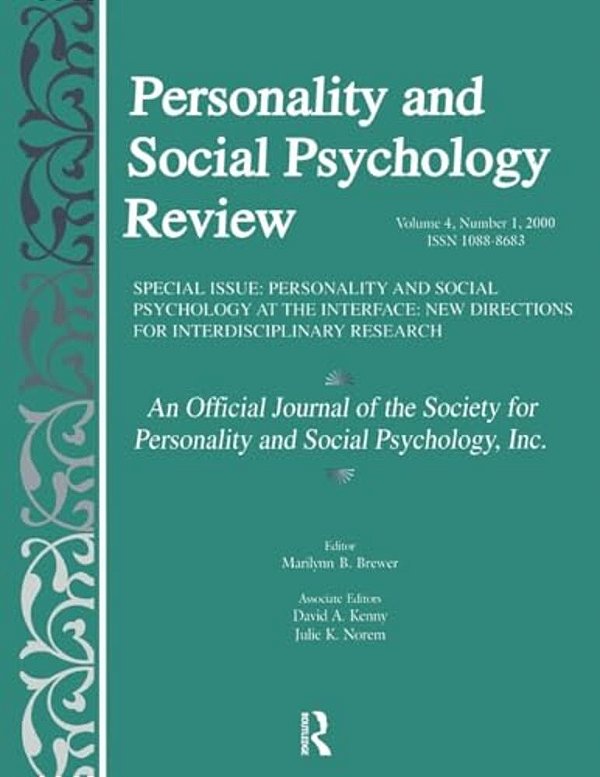 Personality And Social Psychology At The Interface: New Directions For Interdisciplinary Research: A Special Issue Of Personality And Social Psycholog-..
