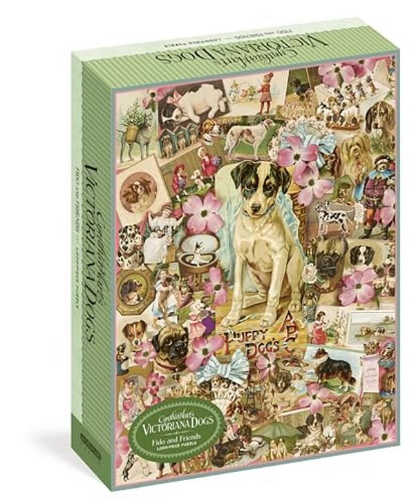 Cynthia Hart's Victoriana Dogs: Fido And Friends 1,000-Piece Puzzle-..