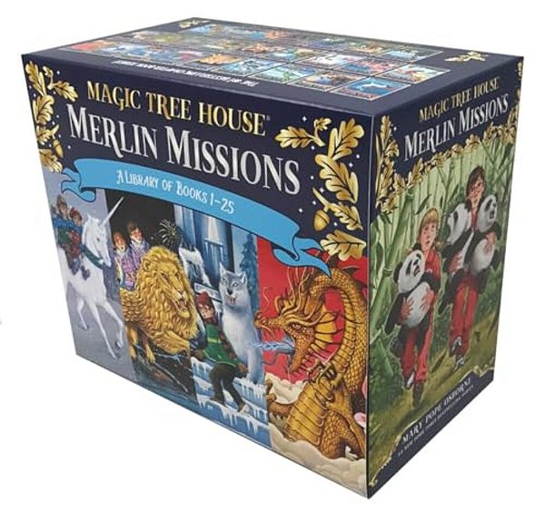 Magic Tree House Merlin Missions Books 1-25 Boxed Set-..