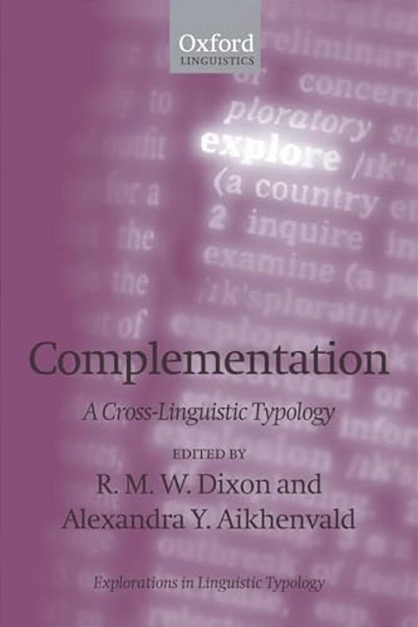 Complementation: A Cross-Linguistic Typology-..