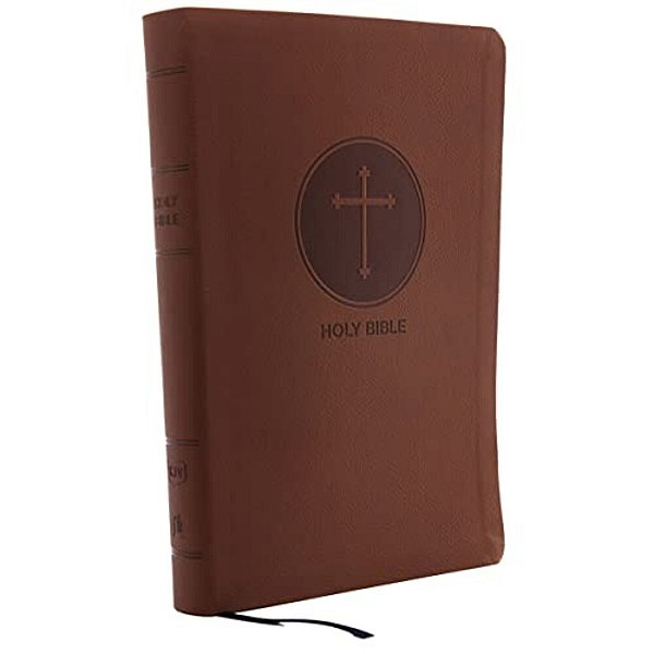 Kjv, Reference Bible, Giant Print, Imitation Leather, Brown, Red Letter Edition-..