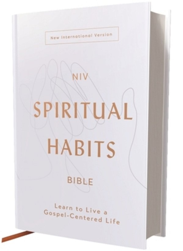 Niv, Spiritual Habits Bible, Hardcover, Red Letter, Comfort Print: Learn To Live A Gospel-Centered Life-..