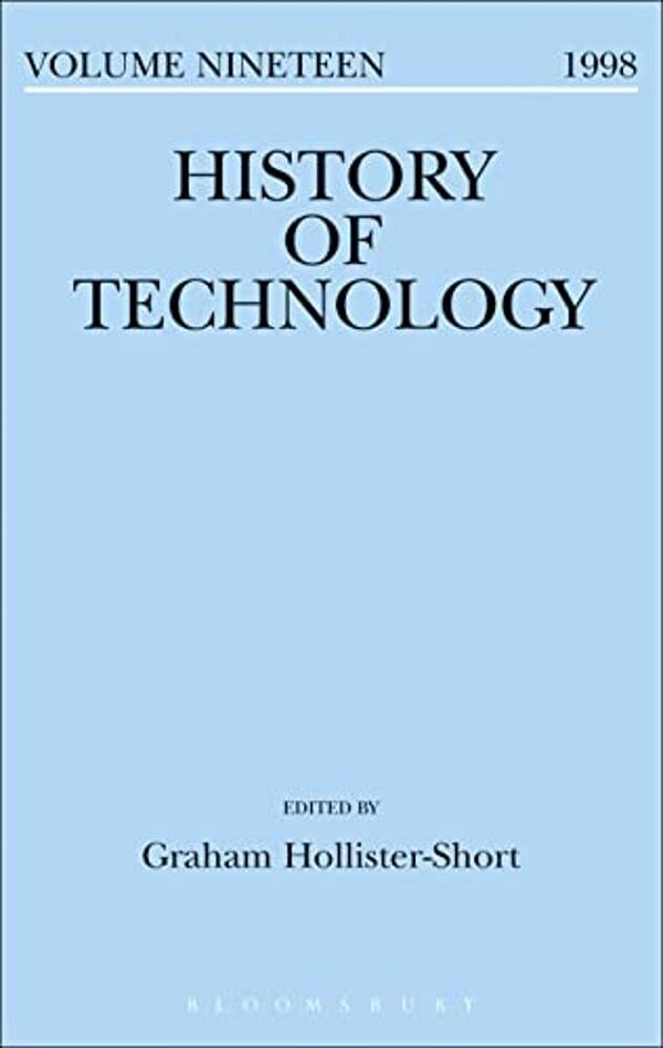 History Of Technology Volume 19-..