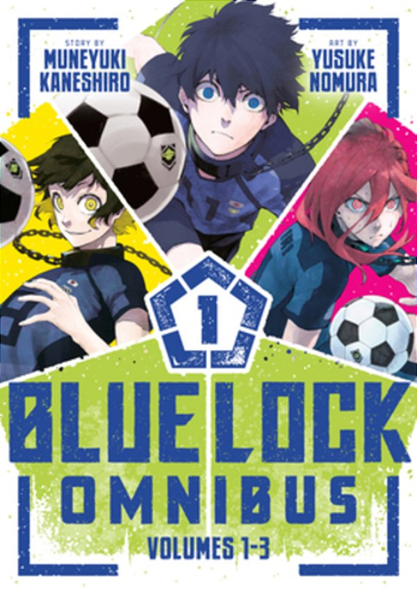 Blue Lock Omnibus 1 (Vol. 1-3)-..