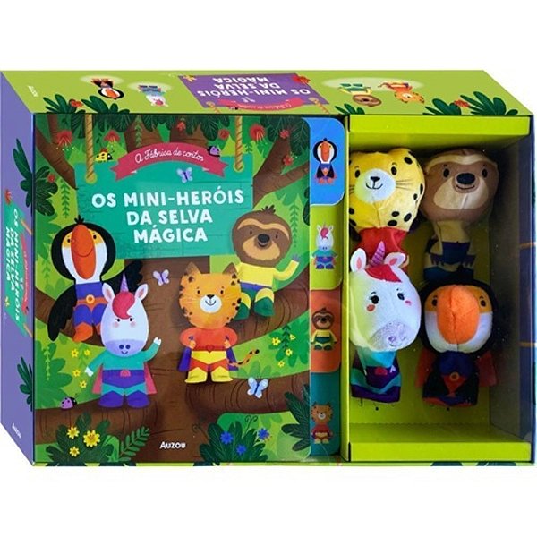 A Fábrica De Histórias - Os Mini-Heróis Da Selva Mágica