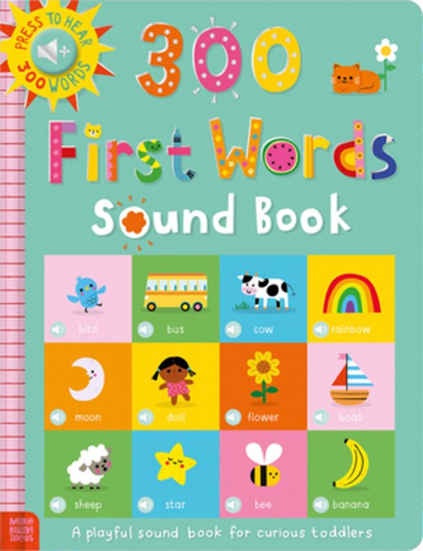 300 First Words Sound Book-..