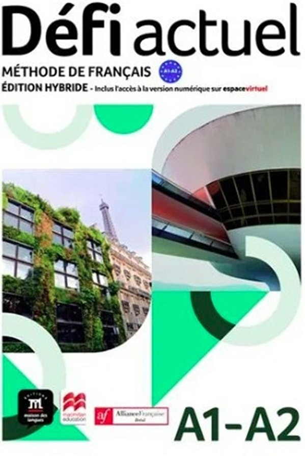 Aliança Francesa - Défi Actuel 1 - Livre De L'Élève Avéc Cahier..-
