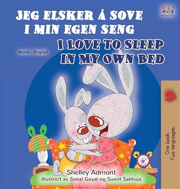 I Love To Sleep In My Own Bed (Norwegian English Bilingual Book)-..